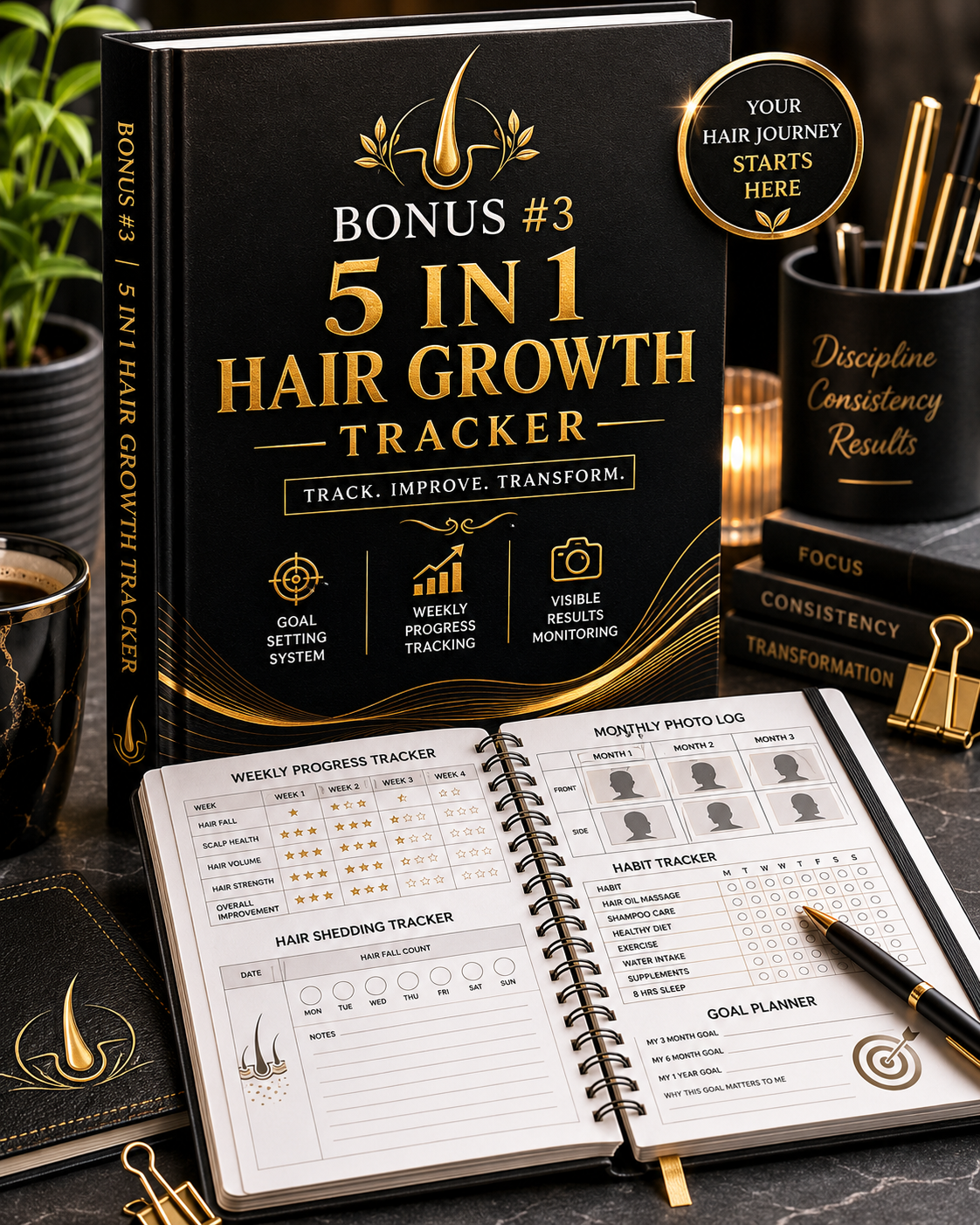 5-In-1 Hair Growth Planner